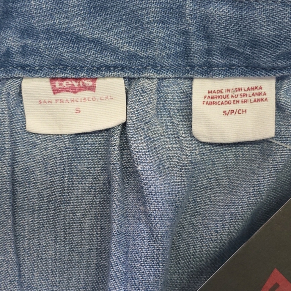 Levi's Light Blue Midi Dress - Picture 12 of 15